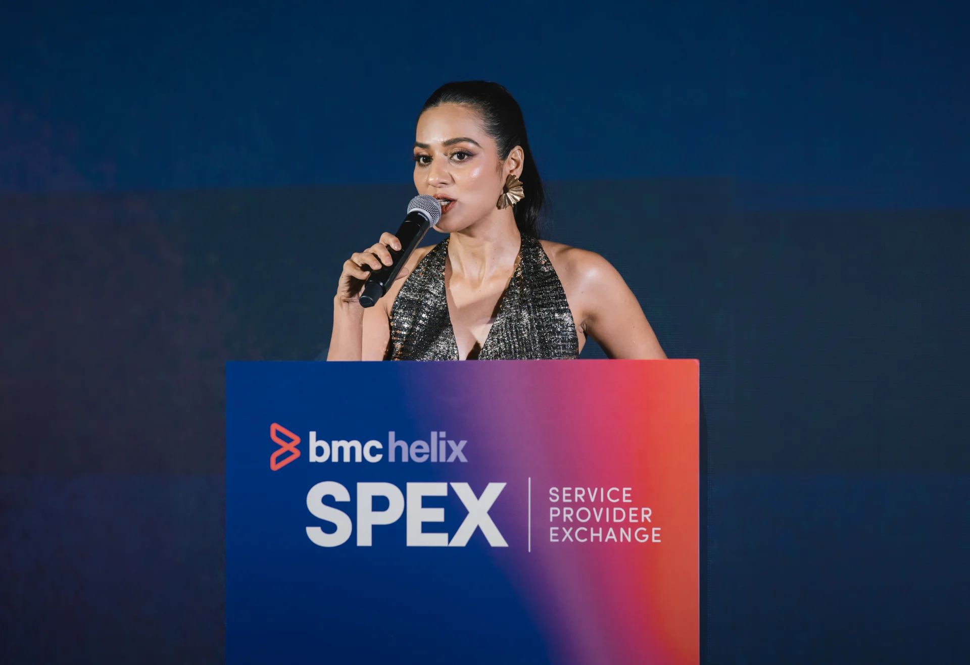 Lincia Rosario — best emcee in India