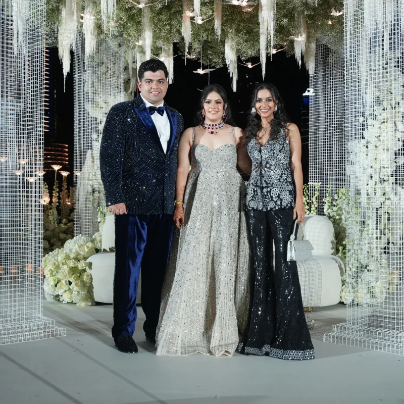 Grand Wedding Stage Entry — Weddings by Lincia Rosario