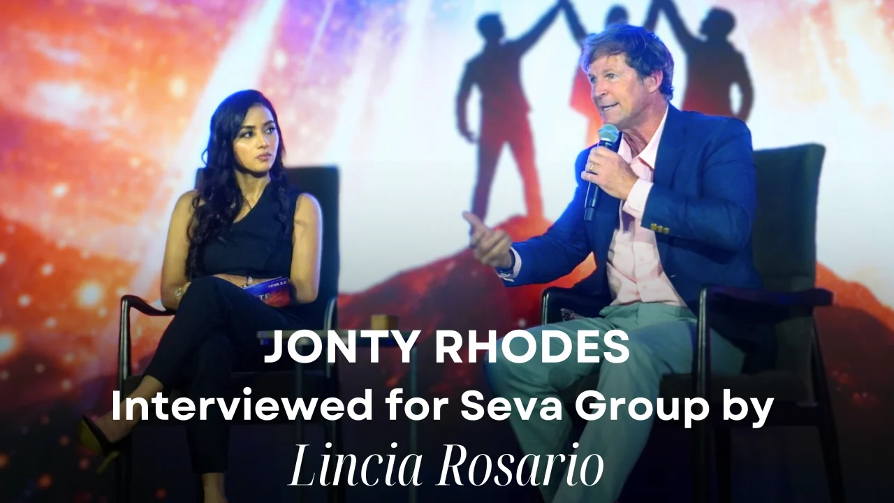 Lincia Rosario hosting Lincia Rosario × Jonty Rhodes