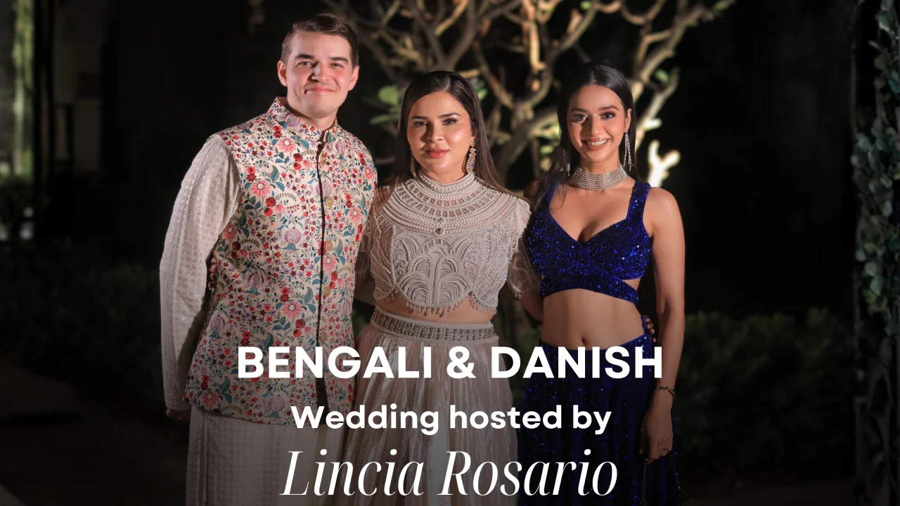 Lincia Rosario hosting Lincia Rosario × Bengali & Danish Sangeet